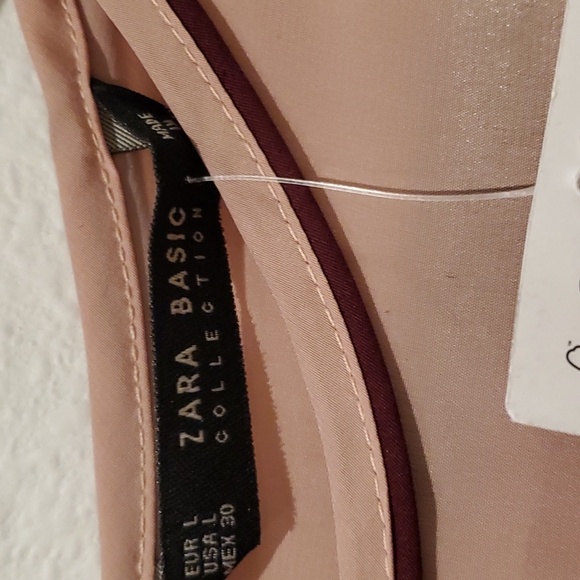 Zara Tops Zara Baseball Jacket Blouse Poshmark